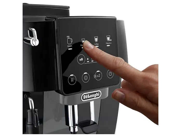 Cafetera superautomática - De'Longhi Magnifica Start ECAM220.21.BG, Molinillo integrado, Sistema Thermoblock, Vaporizador, 1450 W, 15 bar, Negro - Imagen 2