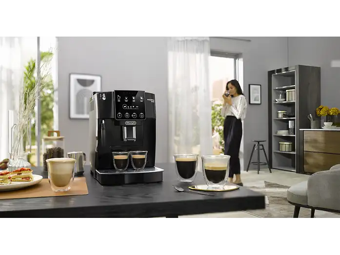 Cafetera superautomática - De'Longhi Magnifica Start ECAM220.21.BG, Molinillo integrado, Sistema Thermoblock, Vaporizador, 1450 W, 15 bar, Negro - Imagen 7