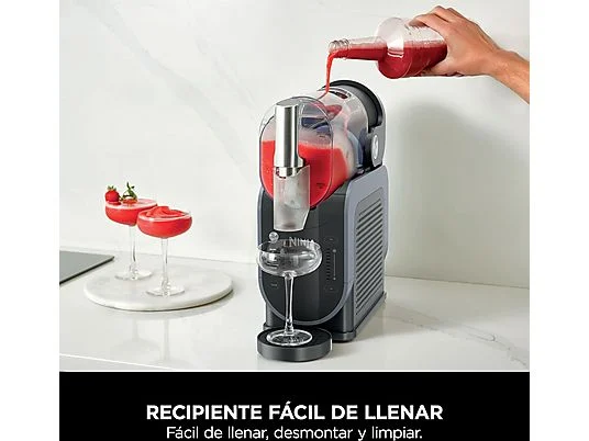 Máquina de granizados - Ninja SLUSHi, 800 W, 1.9 l, 5 ajustes preestablecidos, Compresor WhisperChill, 7 raciones, Azul hielo - Imagen 3