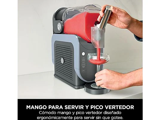 Máquina de granizados - Ninja SLUSHi, 800 W, 1.9 l, 5 ajustes preestablecidos, Compresor WhisperChill, 7 raciones, Azul hielo - Imagen 4