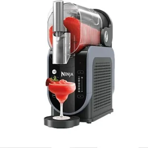 Máquina de granizados - Ninja SLUSHi, 800 W, 1.9 l, 5 ajustes preestablecidos, Compresor WhisperChill, 7 raciones, Azul hielo