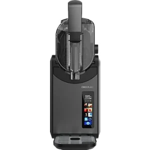 Máquina de granizados - Cecotec Twist&Ice 2600, 220 W, Capacidad 2.6L, Panel control táctil, 6 modos, Diseño compacto, Boquilla antigoteo, Negro