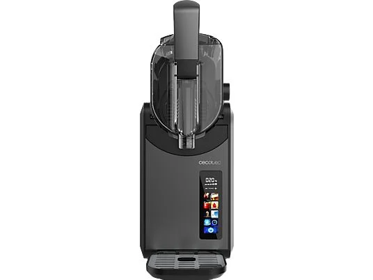 Máquina de granizados - Cecotec Twist&Ice 2600, 220 W, Capacidad 2.6L, Panel control táctil, 6 modos, Diseño compacto, Boquilla antigoteo, Negro