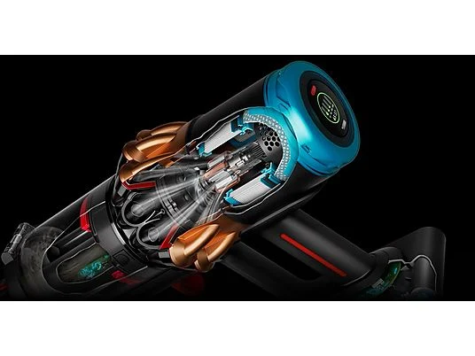 Aspirador escoba - Dyson V16 Piston Animal™, Potencia succión 315 AW, Autonomía 70 min, Antienredos, Black/Cooper - Imagen 6