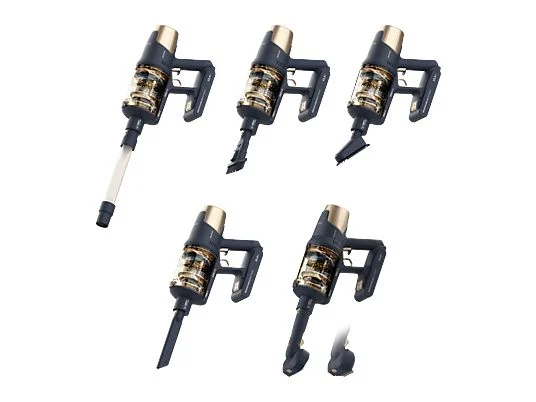 Aspirador escoba - Cecotec RX70 AquaPet Flex, 780 W, 100 min Autonomía, Cepillo HairLess XL, Sin bolsa, Negro/Dorado - Imagen 3