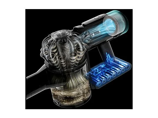 Aspirador escoba - Dyson V10 Konical™, Potencia succión 150 AW, Autonomía 60 min, Accesorios, Negro - Imagen 5