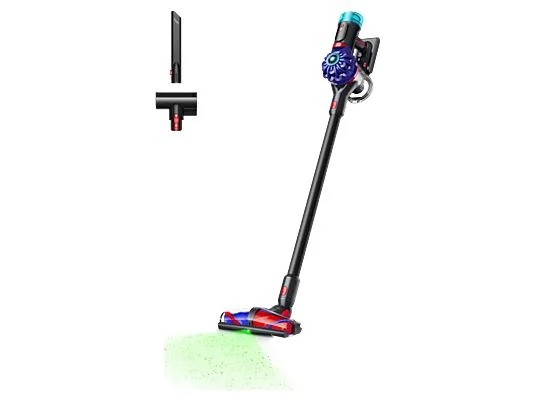 Aspirador escoba - Dyson V10 Konical™, Potencia succión 150 AW, Autonomía 60 min, Accesorios, Negro