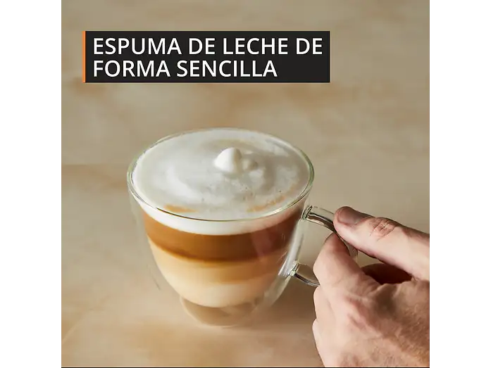 Cafetera superautomática - KRUPS My Coffee EA201B, 3 recetas de café, Táctil, Molinillo, Bandeja de goteo extraíble, Compacta, 15 bares, Gris - Imagen 9