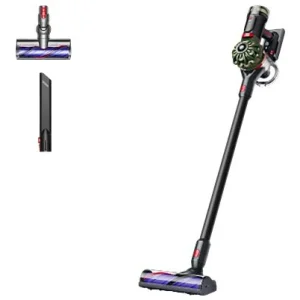 Aspirador escoba - Dyson V8™ Cyclone, Potencia succión 150 W, Autonomía 60 min, Rinconera, Negro