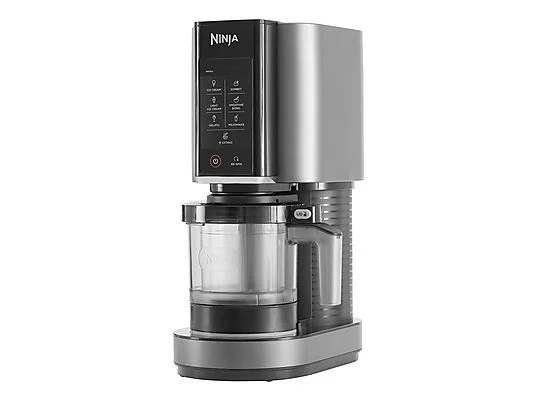 Heladera - Ninja CREAMi NC302EU, 7 programas, 800 W, 2 tarrinas 473 ml, Negro y plateado - Imagen 12