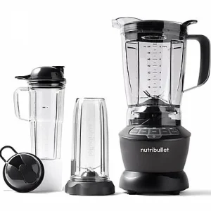 Batidora de vaso - NUTRIBULLET NBF500DG - 500W, 1200 W, 1.8 l, Gris