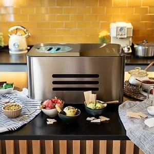 Heladera - CECOTEC Gelacy 1500 Touch, 1500 W, 1,5 l, Negro