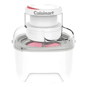 Heladoras - CUISINART Solo Scoops, 0 W, 475 ml, Gris, Transparente, Blanco