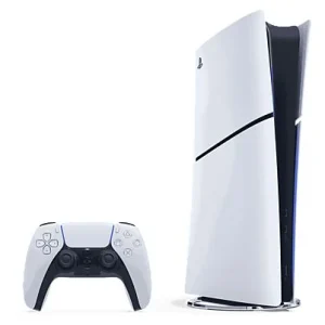 Consola - Sony PS5 Slim Digital Edition, 825 GB SSD, 4K, 1 mando, Chasis E, Blanco