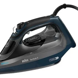 Plancha de vapor - BRAUN 0127409002, 260 g/ming/min, 330 ml, Azul oscuro