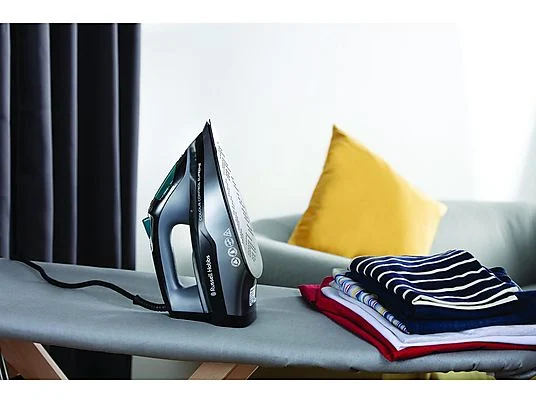Plancha de vapor - RUSSELL HOBBS 214142567, 180 g/ming/min, 0,35 l, Negro - Imagen 5